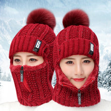 Load image into Gallery viewer, Winter Women's Knitted Hat