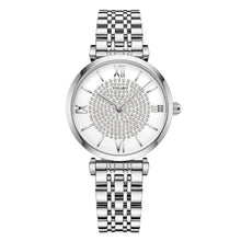 Load image into Gallery viewer, Diamond Ladies Wristwatches Stainless Steel