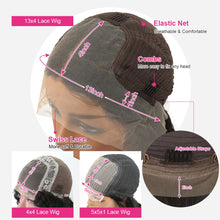 Load image into Gallery viewer, Natural Hair Lace Closure Wig