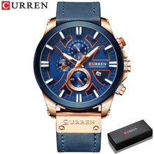 Load image into Gallery viewer, New CURREN Men Watches Fashion