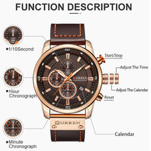 Load image into Gallery viewer, Quartz Watch Men