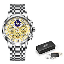 Load image into Gallery viewer, LIGE New Women's Gold Watch