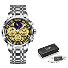 Load image into Gallery viewer, LIGE New Women's Gold Watch