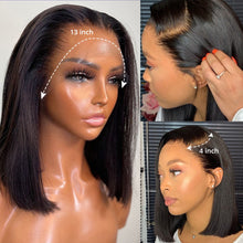 Load image into Gallery viewer, Natural Hair Lace Closure Wig