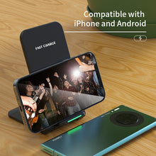 Load image into Gallery viewer, 30W Wireless Charger Stand Pad for iPhone & Samsung S21 S20