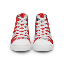 Load image into Gallery viewer, Men’s high top canvas shoes
