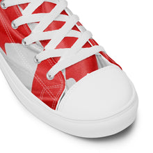 Load image into Gallery viewer, Men’s high top canvas shoes