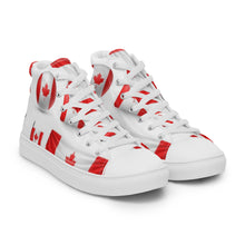 Load image into Gallery viewer, Men’s high top canvas shoes