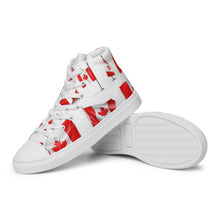 Load image into Gallery viewer, Women’s high top canvas shoes