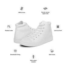 Load image into Gallery viewer, Women’s high top canvas shoes