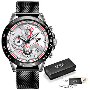 LIGE 2022 new fashion men watch