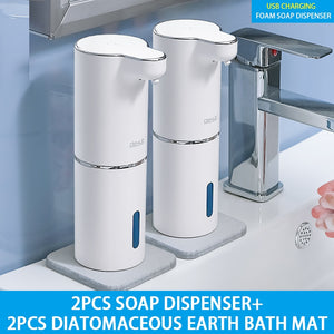 Automatic foam soap dispensers Bathroom and kitchen