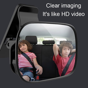 Car mirror baby kids back side