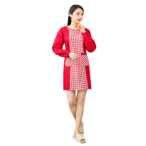 Korean Fashion Oil Proof Long Sleeve Apron