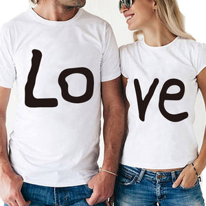 Couple T-shirt Summer Couple