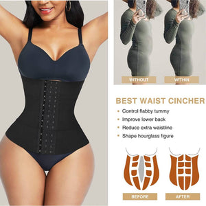 Waist Trainer Triple Belts