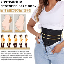 Load image into Gallery viewer, Waist Trainer Triple Belts
