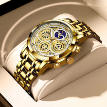 Load image into Gallery viewer, LIGE New Women&#39;s Gold Watch
