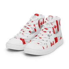 Load image into Gallery viewer, Men’s high top canvas shoes
