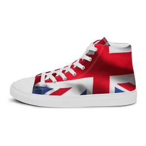 Men’s high top canvas shoes