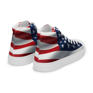 Men’s high top canvas shoes