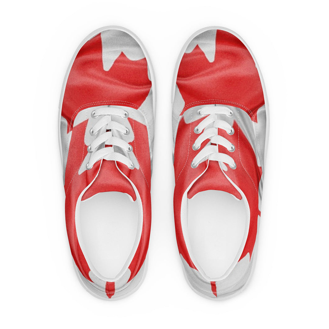 Men’s lace-up canvas shoes