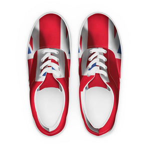 Men’s lace-up canvas shoes