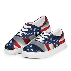 Men’s lace-up canvas shoes