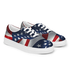 Men’s lace-up canvas shoes