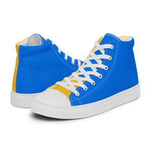 Women’s high top canvas shoes