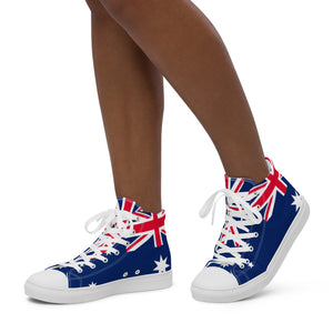 Women’s high top canvas shoes