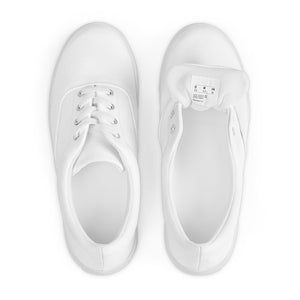 Women’s lace-up canvas shoes